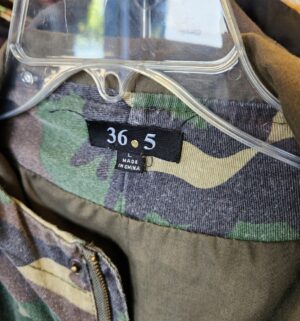 y233- Camo Overcoat Size L. 36.5 - Image 2