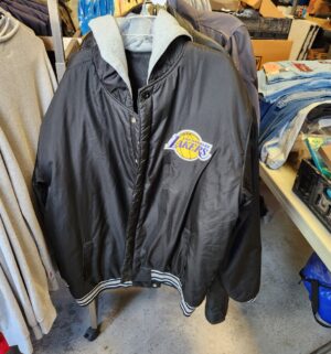 y235- LA Lakers 2020 NBA Finals Reversible Jacket - Image 4