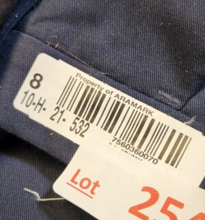y254- Cintas, Aramark mens work pants size 36 to 38 - Image 2