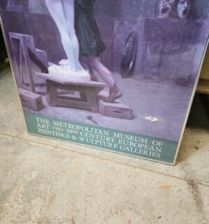 y272- poster of the painting Pygmalion and Galatea - Image 2
