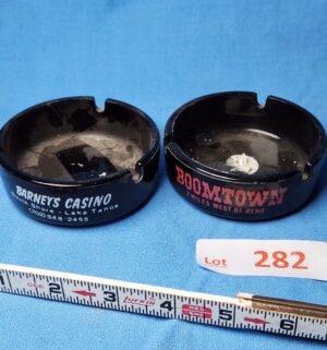 y282- Barneys Casino, Boomtown ash trays - Image 1