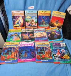 y292- Collection of Original RL Stine Goosebump books - Image 1