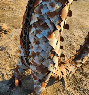 y300- Stunning Metal Sculpture of a Dragon. Locally Made in Fresno. FREE Crane DELIVERY to Fresno/Clovis Area - Image 10