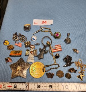 z34- Vintage Pin Collection