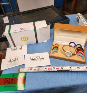z50- Authentic Gucci Timepieces w/ paperwork