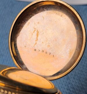 z52- Antique United States Watch Co Pocket Watch. 15 Jewels. Does not run - Image 3