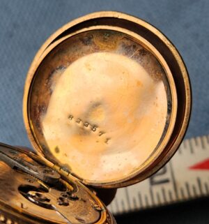 z52- Antique United States Watch Co Pocket Watch. 15 Jewels. Does not run - Image 4