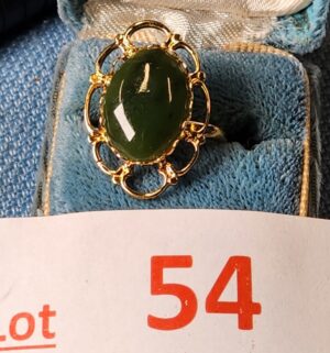 z54- Green Stone Fashion Ring