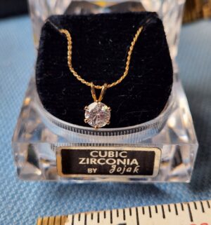 z58- Cubic Zirconia by Jojak Necklace