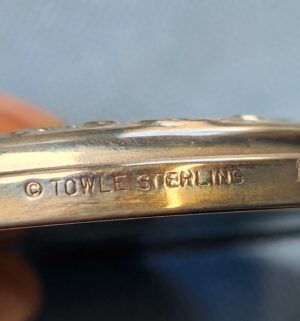 z69- Towle sterling silver purse mirror - Image 3