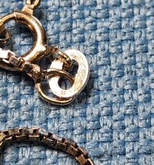 z72- Sterling Silver Chain, Locket - Image 3