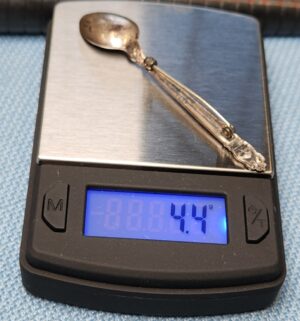 z78- Sterling Silver Spoon Pin - Image 3