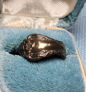 z84- Antique Oneida Melbourne Sterling Silver Ring Conversion
