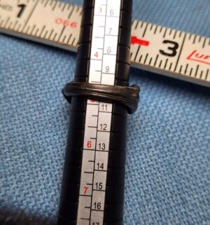 z84- Antique Oneida Melbourne Sterling Silver Ring Conversion - Image 6