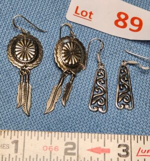 z89- Sterling Silver Earrings