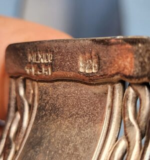 z93- Sterling Silver Bracelet from Mexico - Image 3