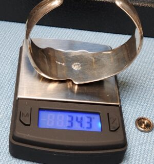z94- Sterling Silver Bracelet from Mexico - Image 4