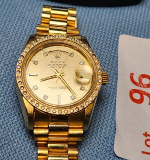 z96- Vintage Mens Rolex Replica. Wing Tat Co Hong Kong