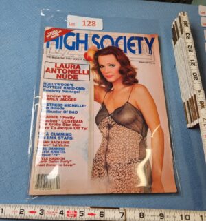 z128- High Society Feb Issue. Laura Antonelli