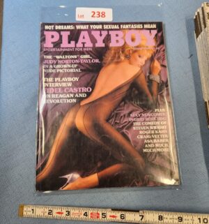 z238- Playboy Aug. 1985. Fidel Castro Interview
