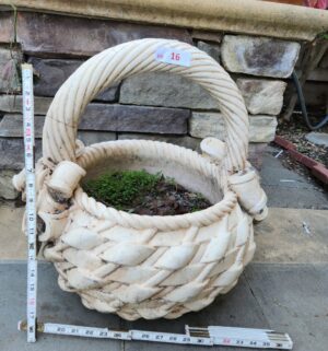 a16- Cement Planter Basket