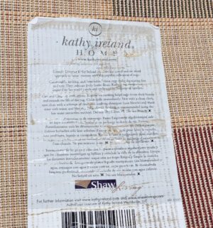 a127- Kathy Ireland Runner Rug 2ft x 8ft - Image 3