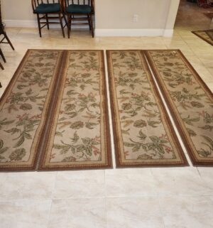 a131- Set of 4 Runner Rugs - Image 4