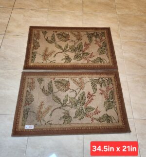 a132- Pair Rugs
