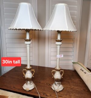 a145- Vintage Italian Style Table Lamps