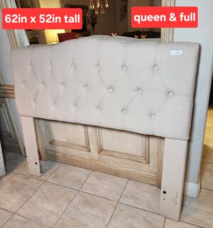 a146- Headboard for queen or full