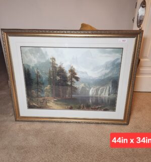 a162- Print of the Sierra Nevadas