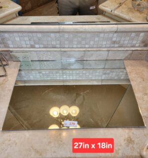 a179- Large Mirror Tray