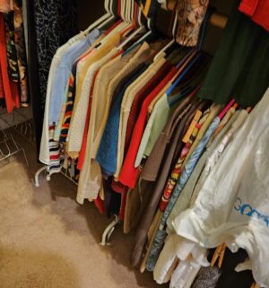 a204- Closet of Womens Clothing. See Video for full details - Image 4