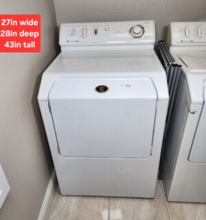 a214- Maytag Neptune NATURAL GAS Dryer. Fully Tested/works