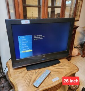 a224- Westinghouse TV w/ remote 26 inch
