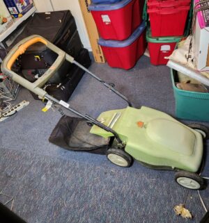 a235- Neuton CE 5.2 Electric Mower. Not Tested. Condition unknown