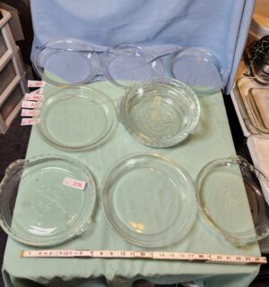 a276- vintage glass bakeware pyrex 75th
