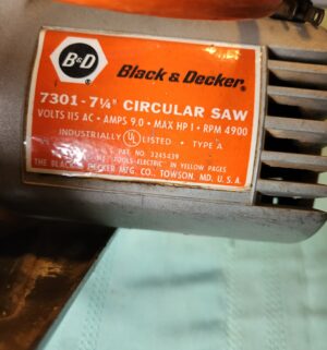 a357- B & D Circular Saw - Image 3