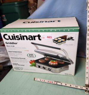 a465- Cuisinart griddler