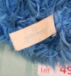 a495- vintage Cookie Monster plush toy - Image 3