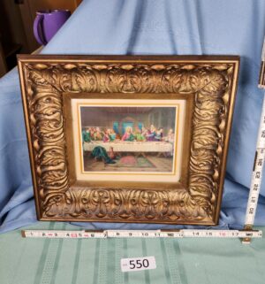 a550- The Last Supper Litho A. Fox 1984