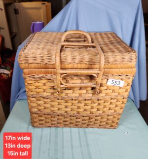a553- Very Large Woven Basket