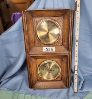 a556- Vintage Springfield Weather Gauges