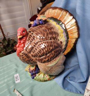 a561- Fitz & Floyd Autumn Bounty Turkey Tureen - Image 3