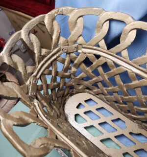 a578- HEAVY IRON Woven Basket - Image 3