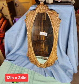 a585- vintage wall mirror