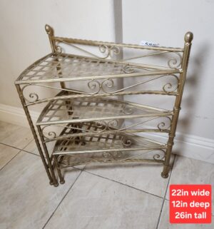 a588- DanDiBo Metal Flower Stair/Plant Stand - Image 3