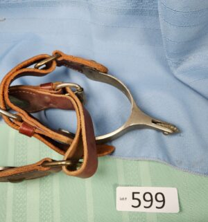 a599- Vintage Boot Spurs - Image 3