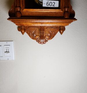 a602- Gustav Becker electric regulator clock - Image 4