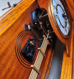 a602- Gustav Becker electric regulator clock - Image 6